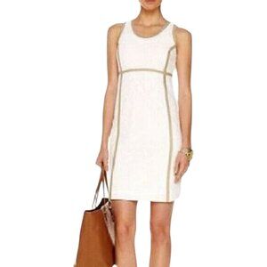 MICHAEL Michael Kors White Lace Sheath Dress, Sleeveless Women's Size 8